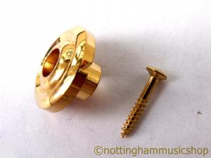 BASS GUITAR STRING TREE CLAMP GOLD
